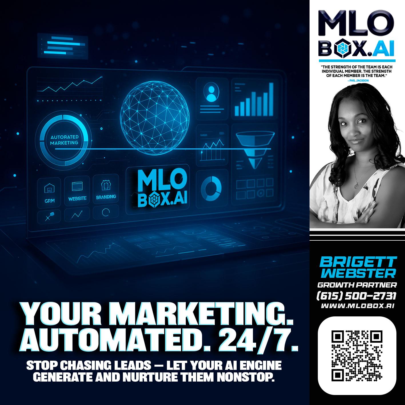 your marketing team - Brigett Webster -Mortgage Loan Expert