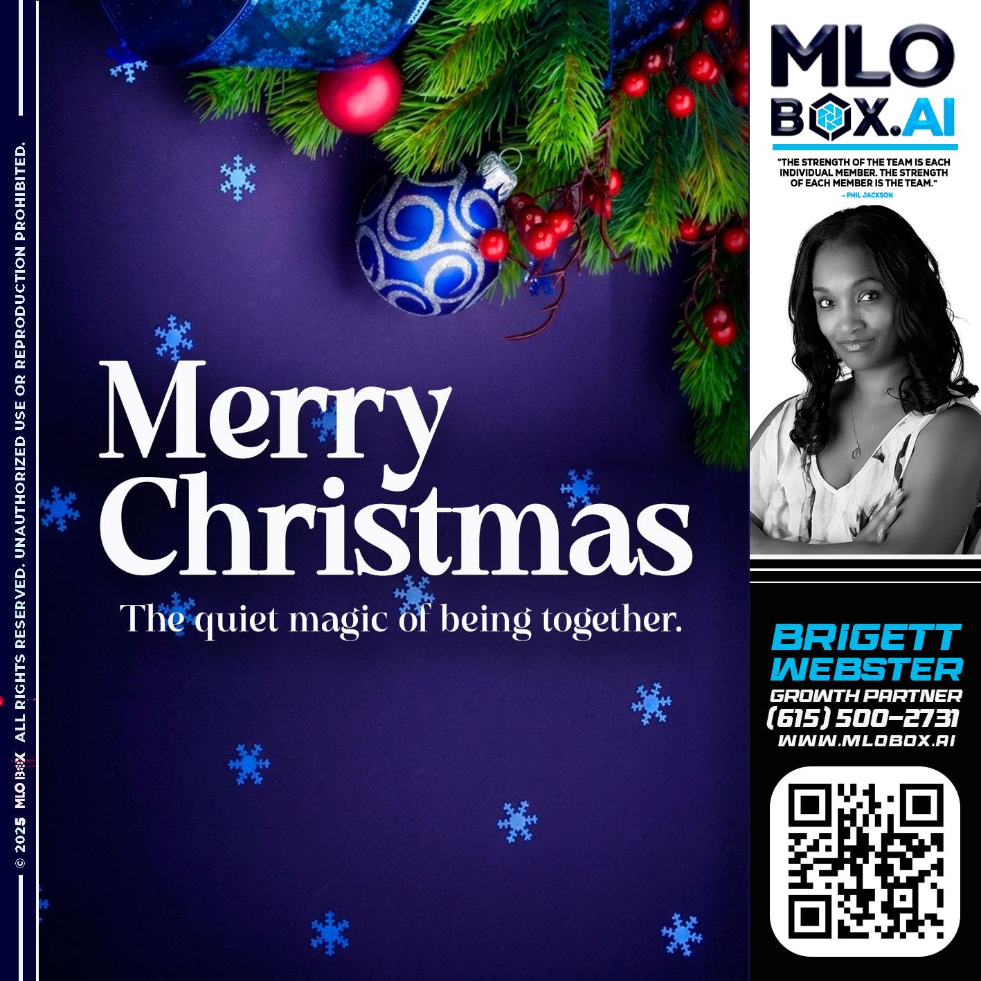 merry christmas - Brigett Webster -Mortgage Loan Expert