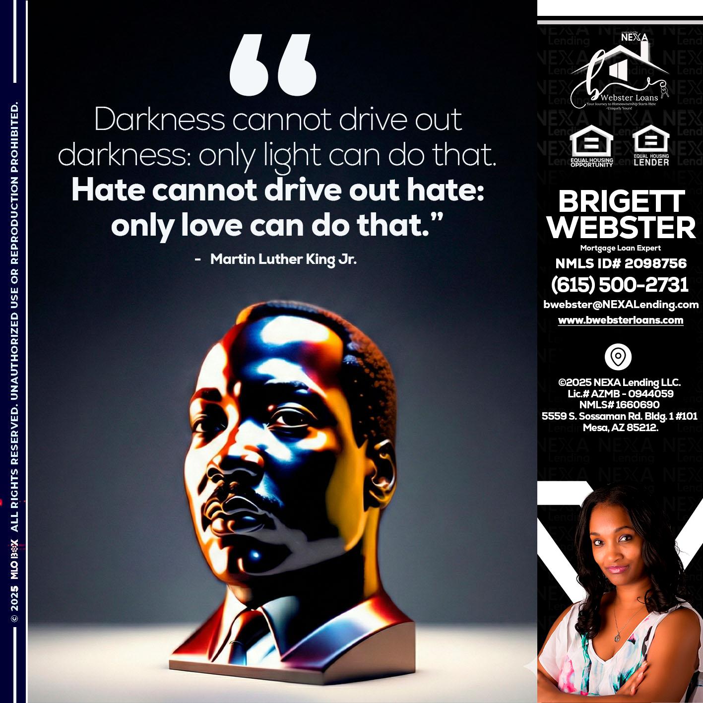 MLK 2026 - Brigett Webster -Mortgage Loan Expert