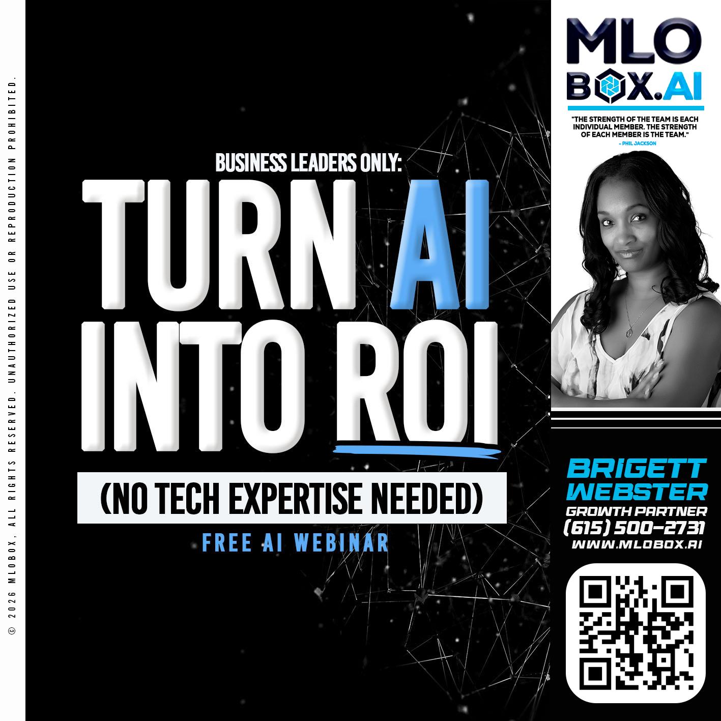 TURN AI - Brigett Webster -Mortgage Loan Expert