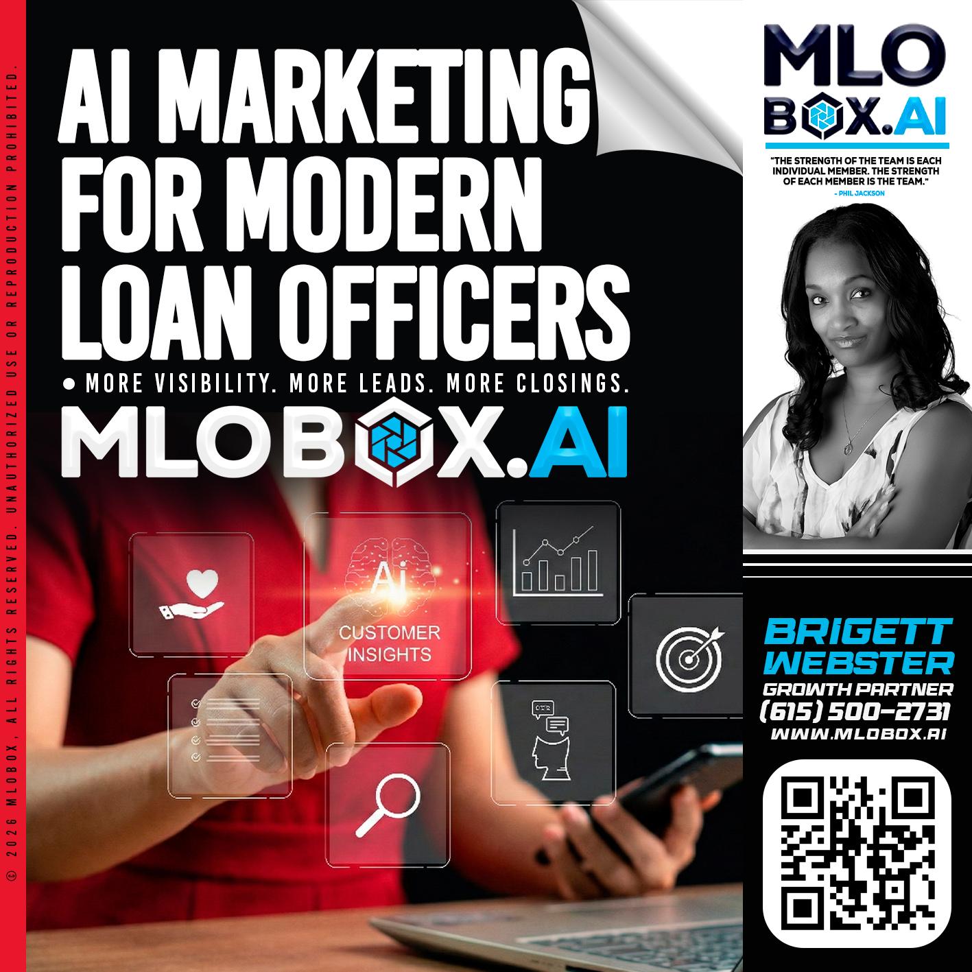AI MARKETING - Brigett Webster -Mortgage Loan Expert