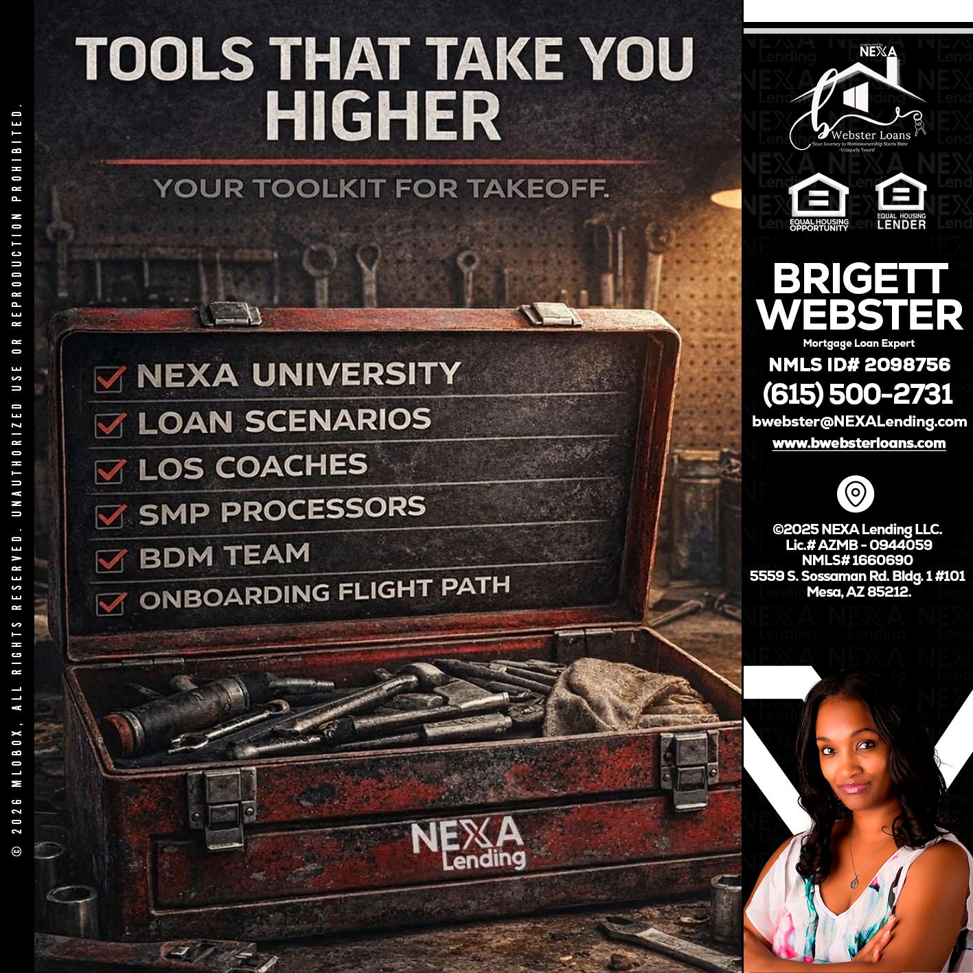 TOOLS THAT - Brigett Webster -Mortgage Loan Expert