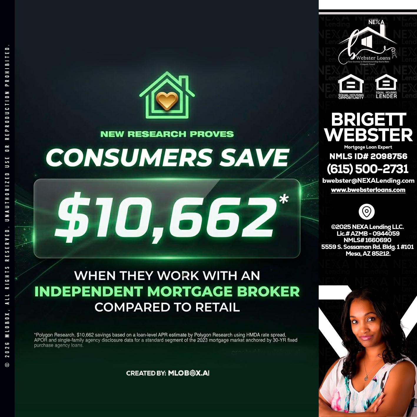 10,662 - Brigett Webster -Mortgage Loan Expert