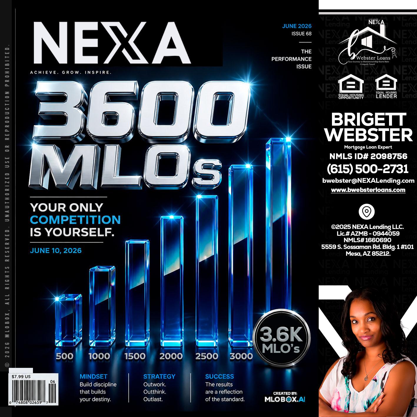 3600 MLOs - Brigett Webster -Mortgage Loan Expert