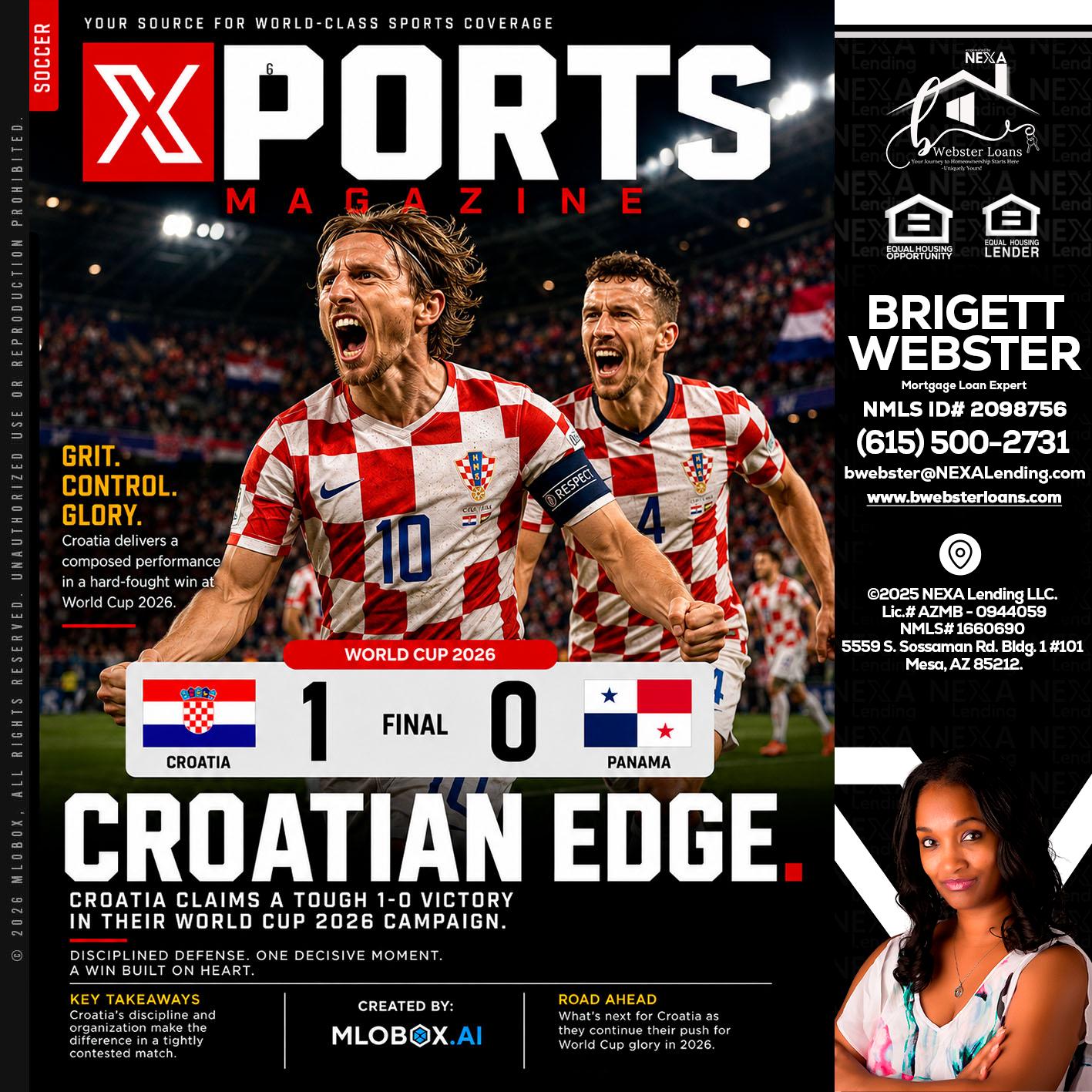 CROATIA 1-0 PANAMA - Brigett Webster -Mortgage Loan Expert