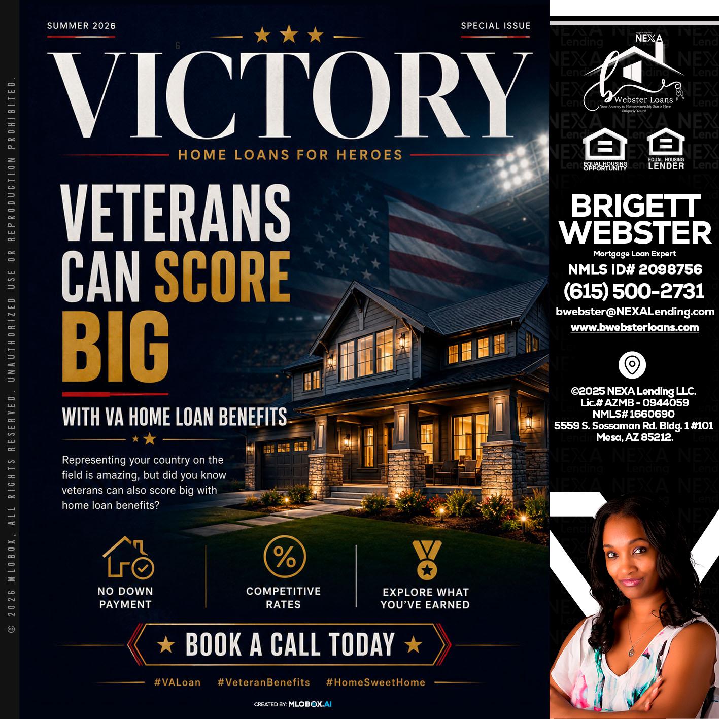 VICTORY - Brigett Webster -Mortgage Loan Expert