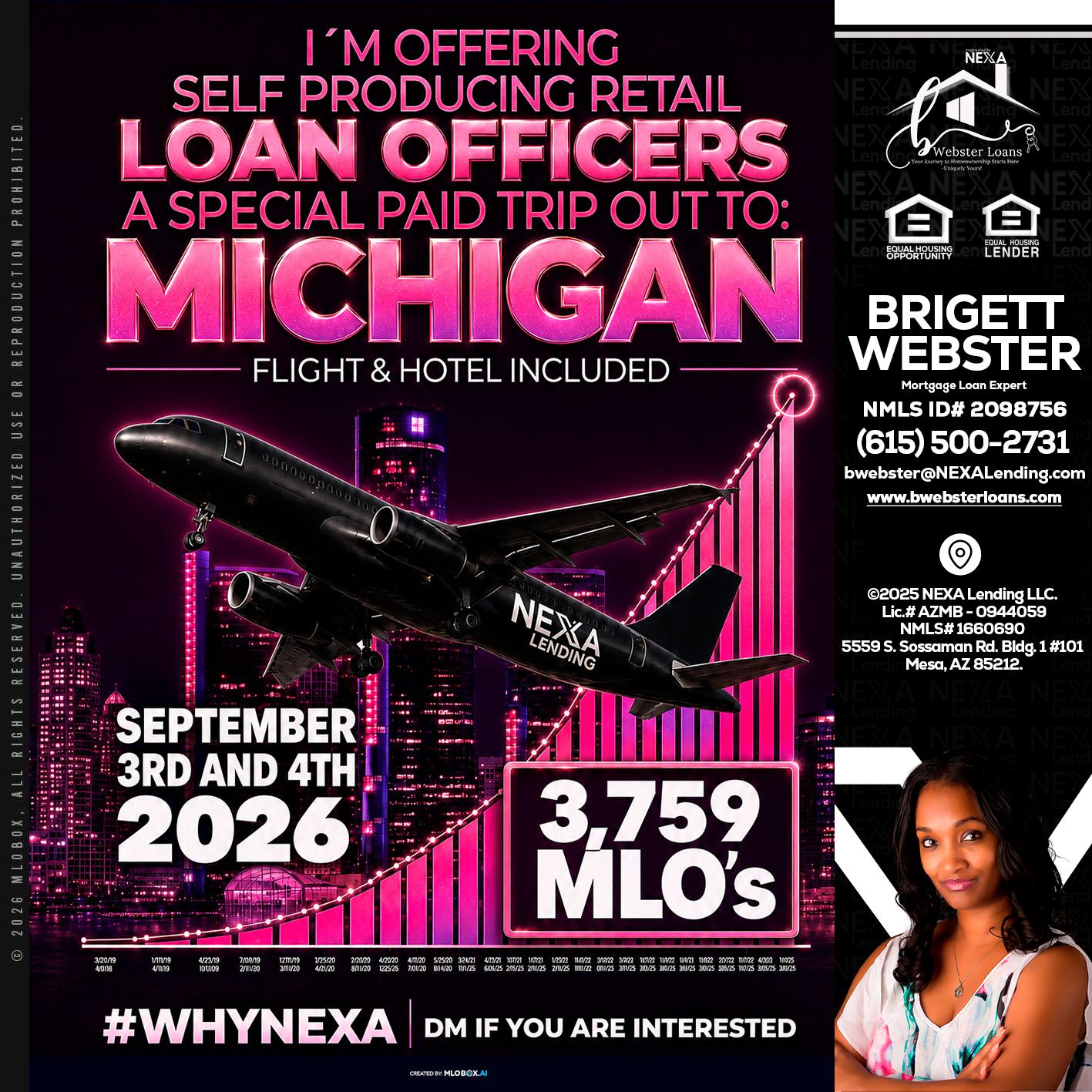 MICHIGAN TRIP - Brigett Webster -Mortgage Loan Expert
