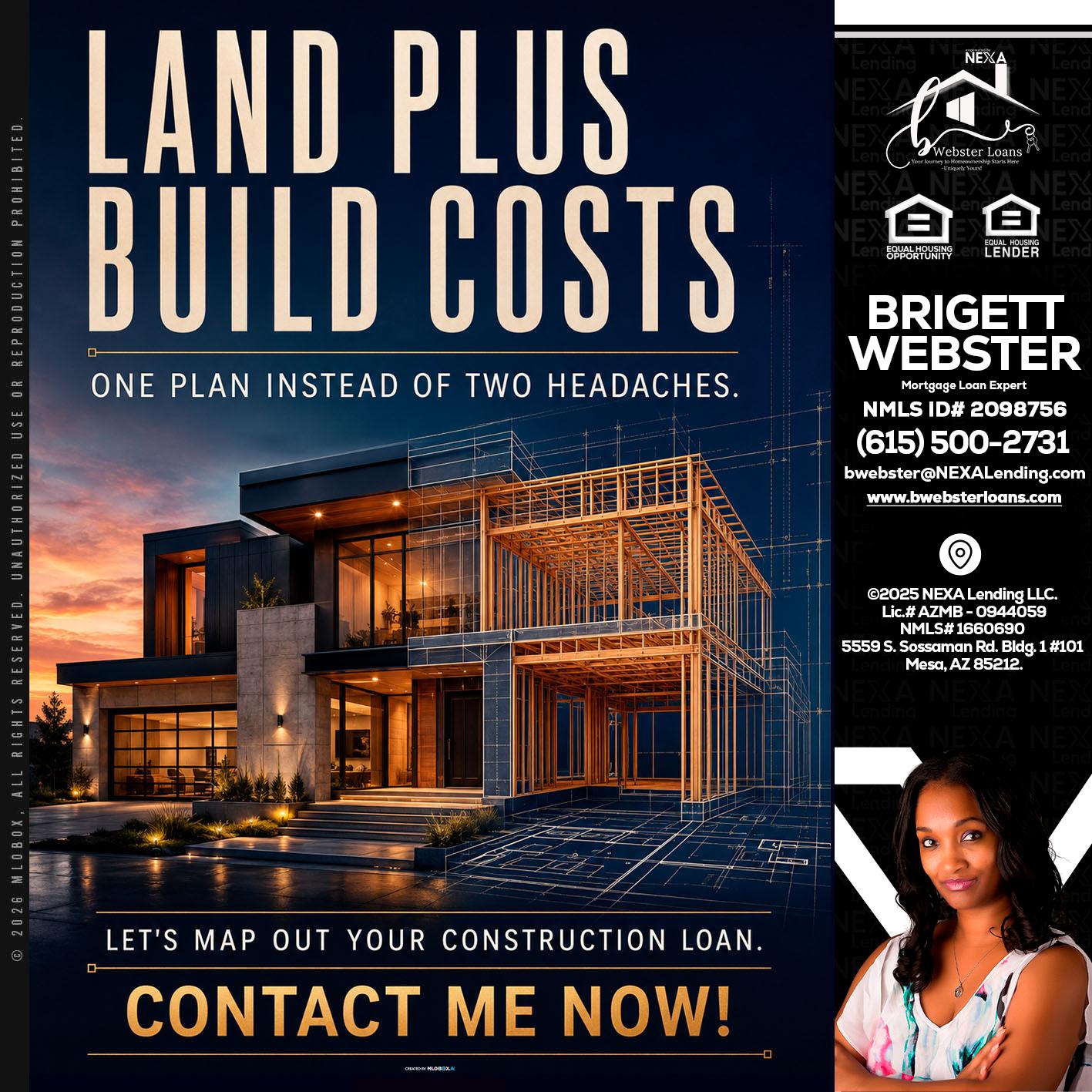 LAND PLUS - Brigett Webster -Mortgage Loan Expert