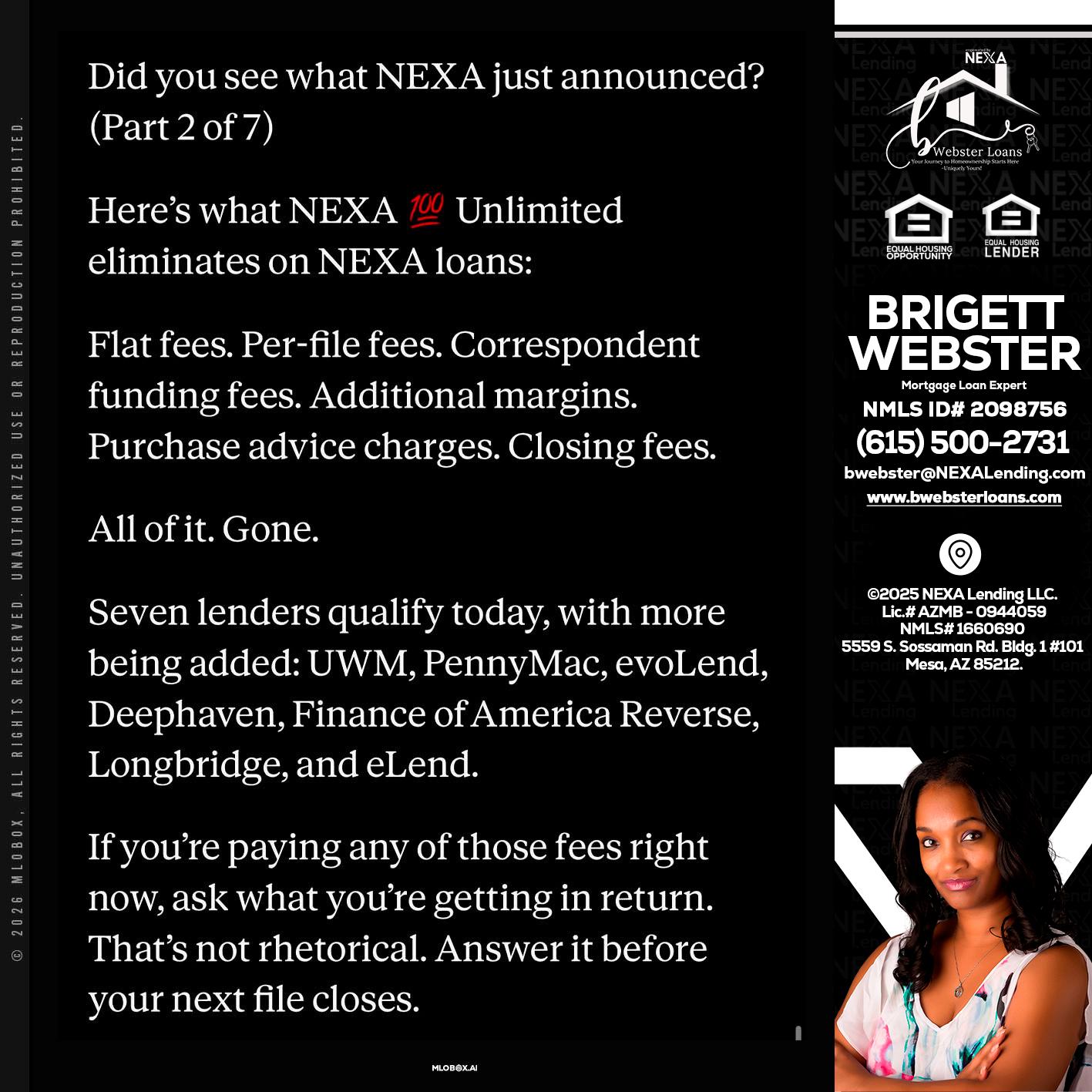 2 OF 7 - Brigett Webster -Mortgage Loan Expert